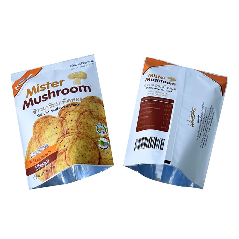 Aluminum Foil Pillow Bag Manufacturer | OEM Moisture Proof Snack & Cookie Packaging | MOQ 5,000pcs