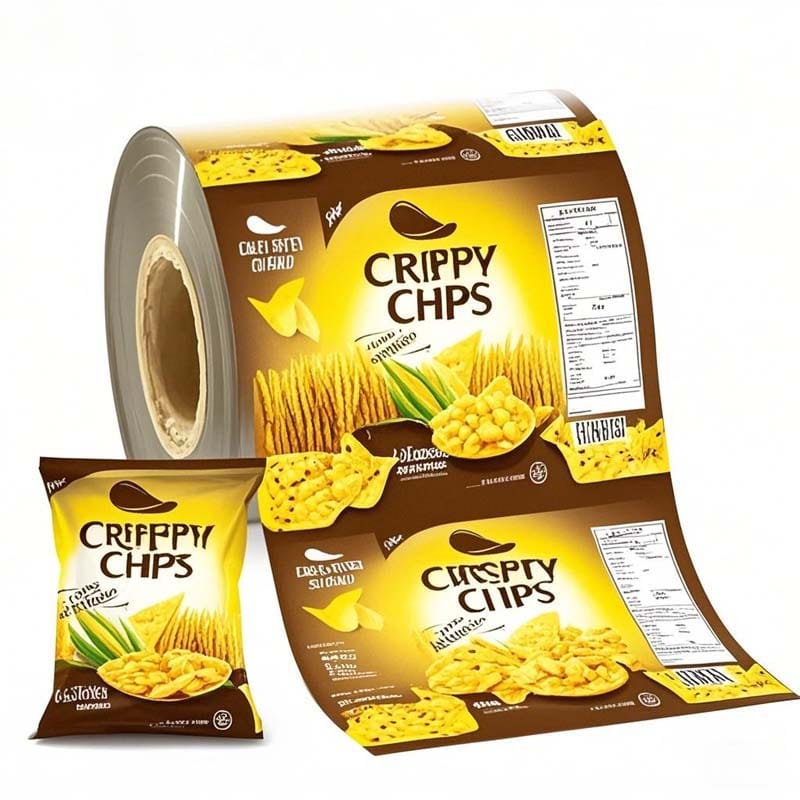 Custom BOPP Film Roll Manufacturer | Aluminum Foil Flexible Film for Chip, Spice & Tea Packaging | MOQ 100 Rolls